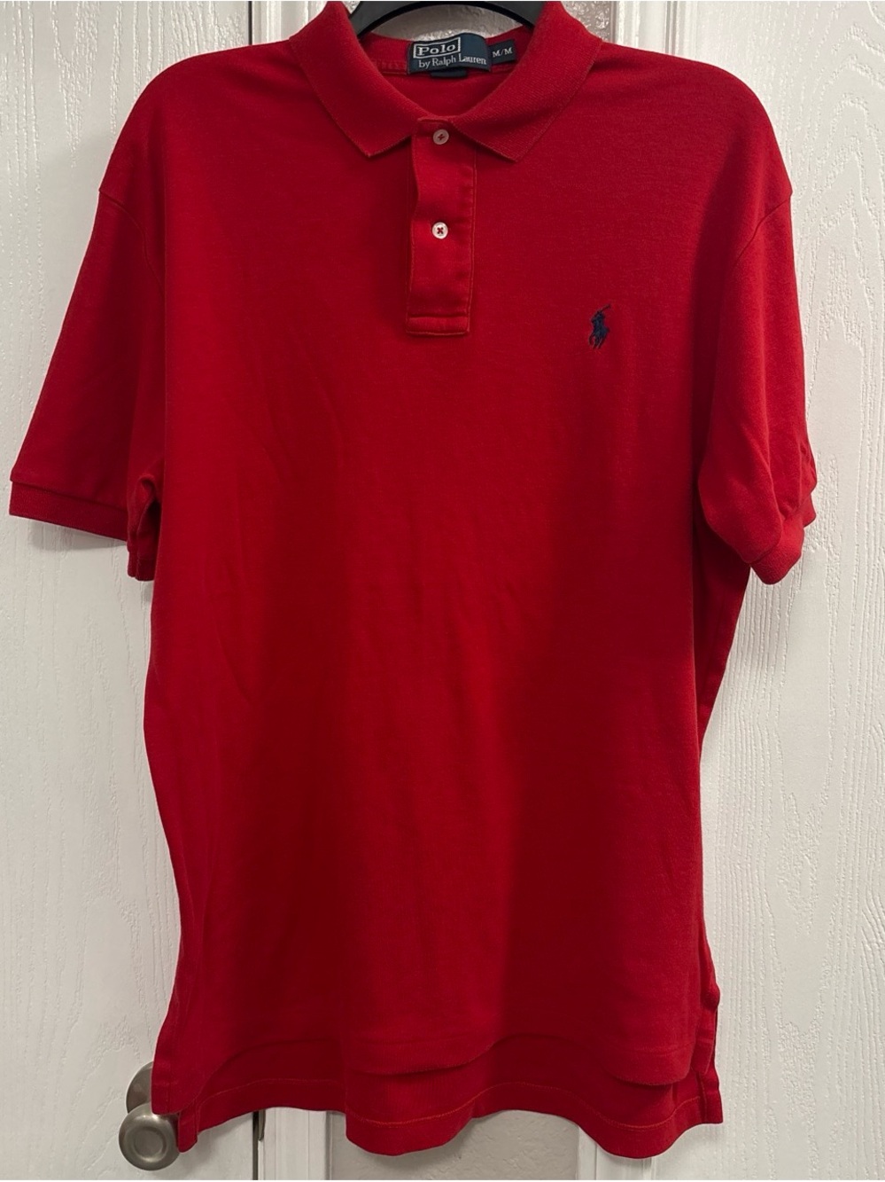 Ralph Lauren Red Men’s Polo with Navy Pony